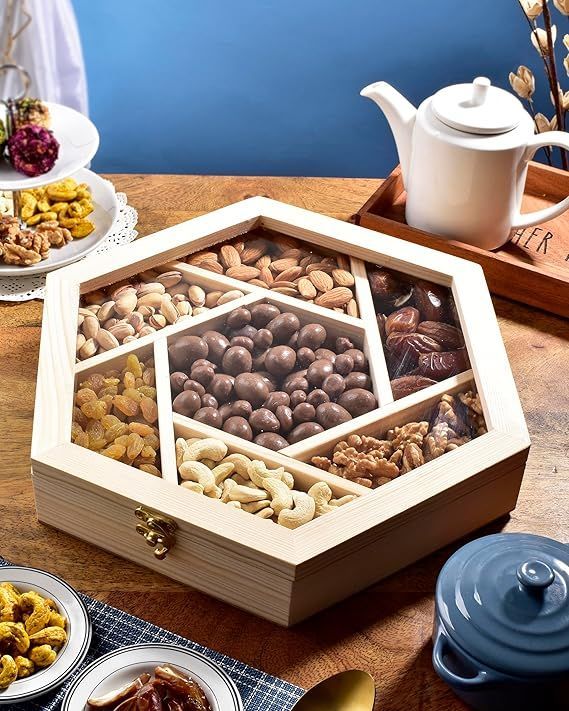 Dry Fruit Container : Wooden