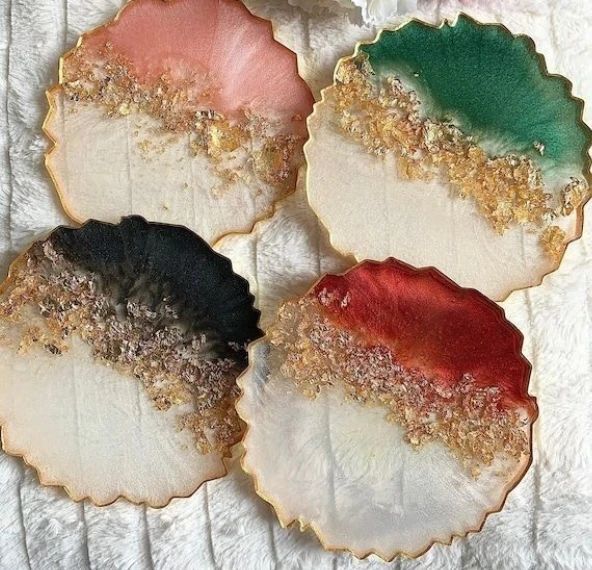 Tea Coasters - Resin