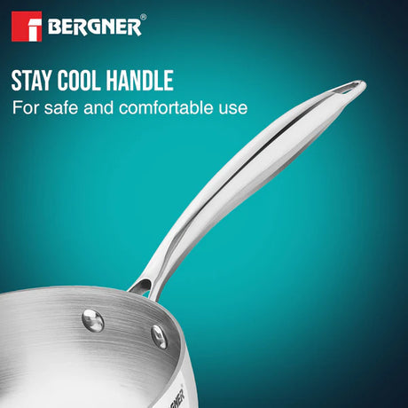 Bergner Argent Saira Saiba TRI-PLY Multi Frypan