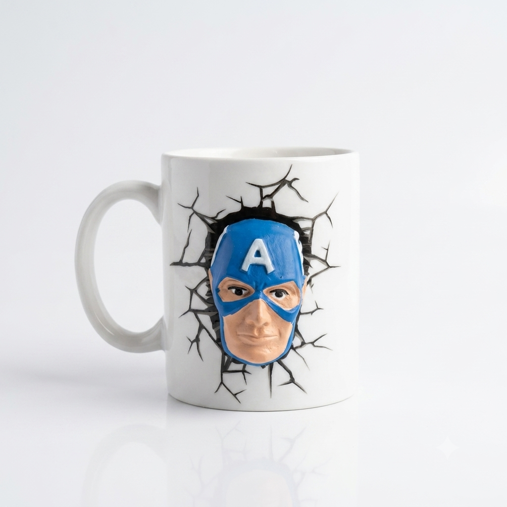 Avengers Careters Milk Mug
