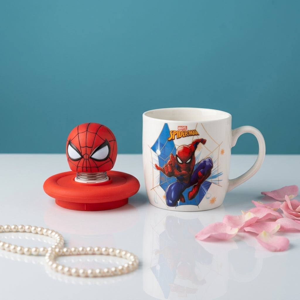 Spider Man Face Milk Mug