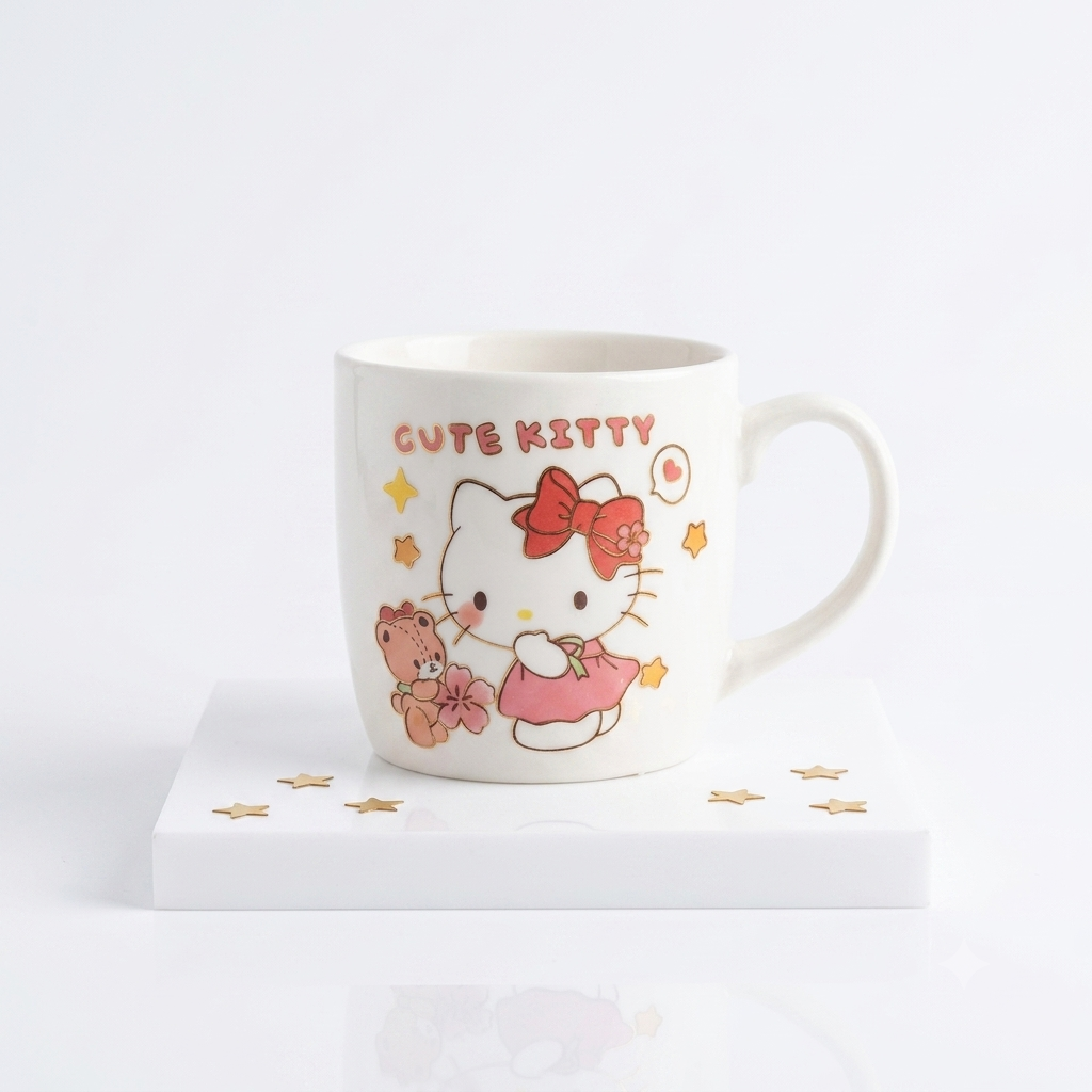 Cute Kitty Milk Mug