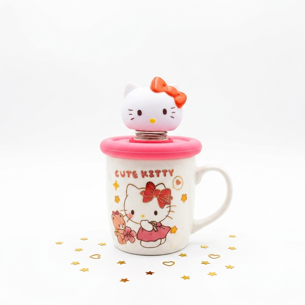Cute Kitty Milk Mug