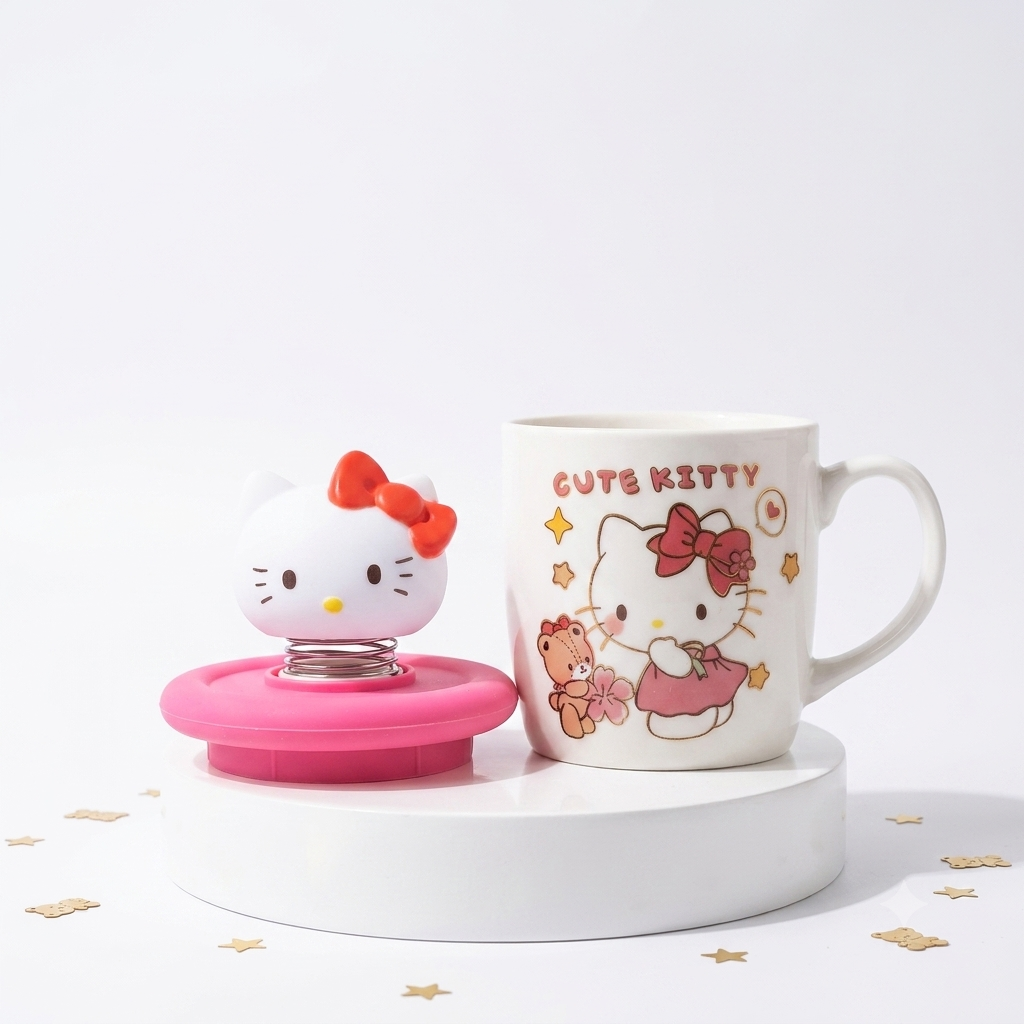 Cute Kitty Milk Mug