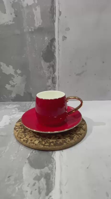 Aquatic Cup Saucers