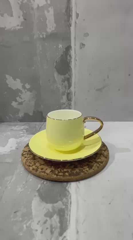 Aquatic Cup Saucers